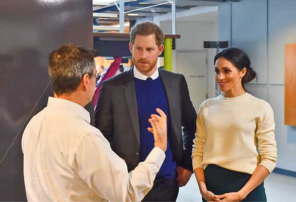 Gyermeket vár Meghan hercegnő, Harry herceg felesége
