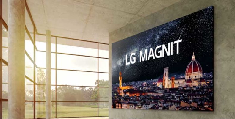 Az LG első microLED megjelenítője új mércét állít a kereskedelmi megjelenítők piacán