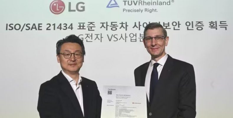 Az LG innovációi teljesítik a legmodernebb gépjármű-kiberbiztonsági szabványok követelményeit